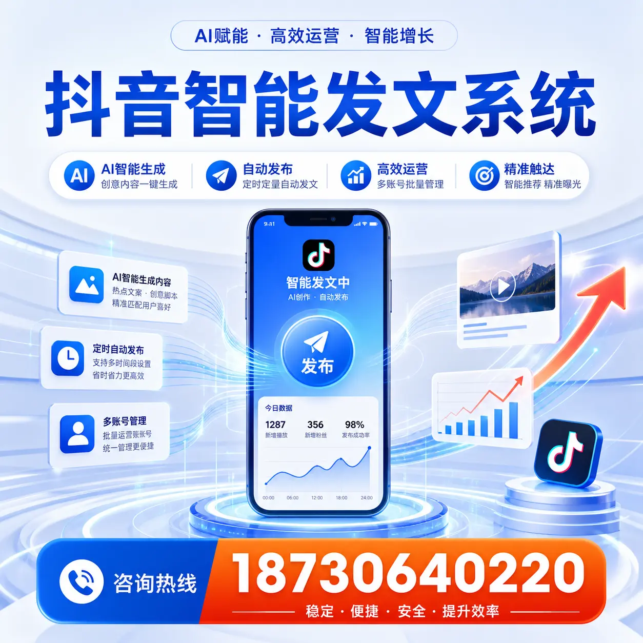 如何通过抖音智能发文系统提升 迪庆 企业的市场竞争力